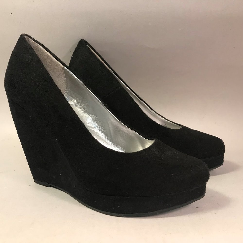 X-Appeal Wrapped Wedge Platform Licorice Heel 9